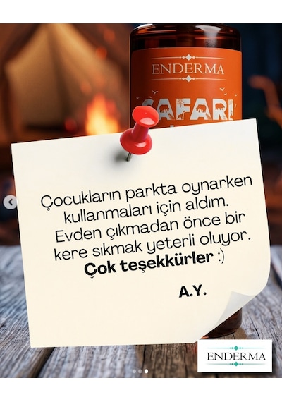 Enderma Safari Sprey 110 Ml + Prob5 Sinek Kovucu Doğal Sprey 2 Şişe