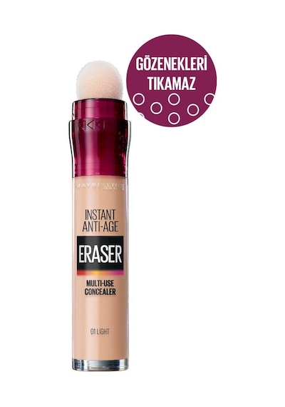 Lash Sensational Ekstra Siyah Maskara& Instant Eraser Kapatıcı 01 & Mini Likit Mat Ruj -15 pktlseksmskpminh-8578 Diğer