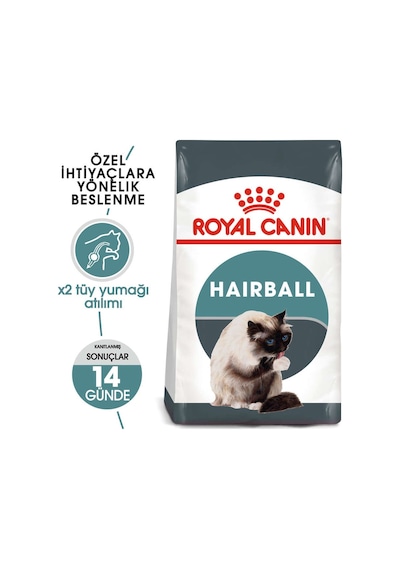 Royal Canin Hairball Tüy Yumağı Kontrolü İçin Kedi Maması 2 KG