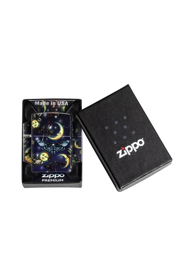 Zippo Butterfly Skull Design Çakmak