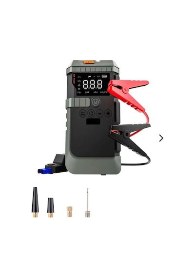 Lensun T-life Jump Starter 19800 Mah Akü Takviyeli Hava Kompresörü Caetu Ls 99