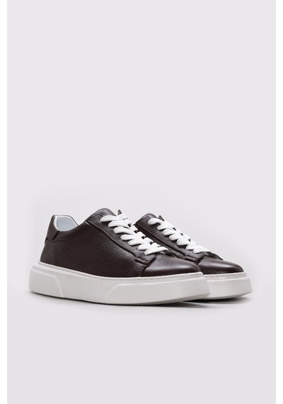 Fast Step Hakiki Deri Erkek Casual Ayakkabı 216ma888 Kahve