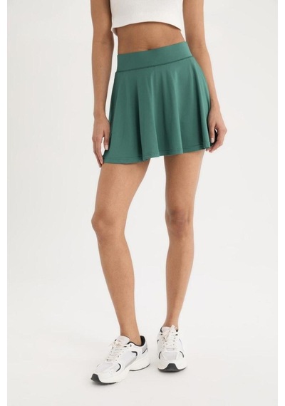 DeFactoFit Sporcu İçi Taytlı Mini Tenis Eteği A2514AX25SPGN265 Yeşil