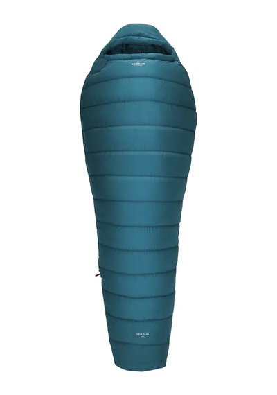 Robens Serac 600 Uberlight -35 Derece Hibrit 600 Fill 1175gr Kaz Tüyü Uyku Tulumu Long Mavi - Yeşil