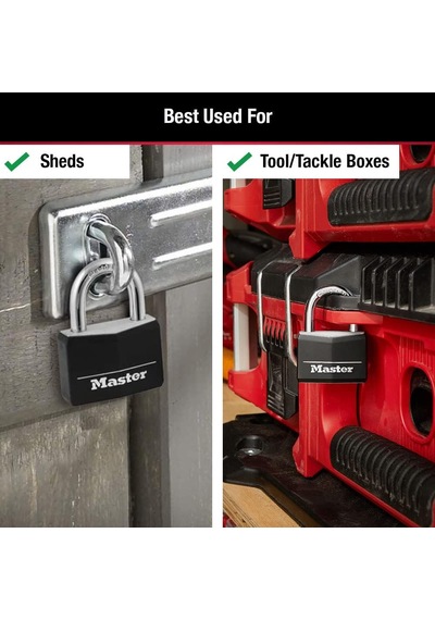 Master Lock Anahtarlı Kapalı Asma Kilitler, Dış Mekan Kilitleri,