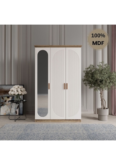 Soho 3 Kapak Mdf Gardırop Aytaşı
