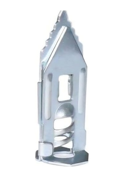 Çelik Turbolet Alçıpan Ve Asma Tavan Dübeli, Gazbeton Gözenekli Beton Sabitleme Dübeli, Metal Duvar Dübel, Yüksek Taşıma Kapasiteli Mekanik Bağlantı Elemanı 12 Adet 40 Mm