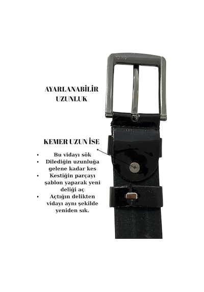 Sermoda 33 Mm Baskılı Desenli Vegetal Deri Erkek Kumaş Pantolon Kemeri 2