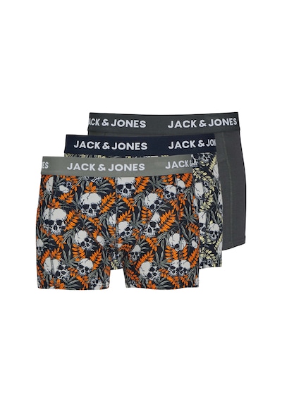 Jack & Jones 12263738 (3 lü) Erkek  Gri Boxer