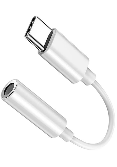 Type-c Girişli Telefonlarla Uyumlu Kablolu Kulaklık Çevirici Type-c To Headphone Jack Aux Çevirici 1 Adet