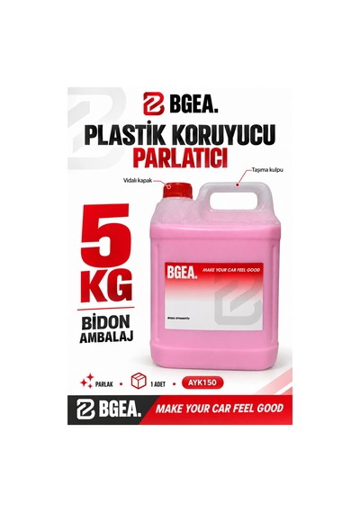 Bgea Plastik Koruyucu Parlatıcı Parlak 5 Kg Torpido Ve İç Trim Bakım Ürünü