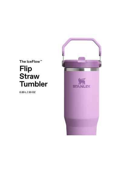 Iceflow Flip Straw Tumbler Pipetli Termos Bardak, 0.89 L Çok Renkli