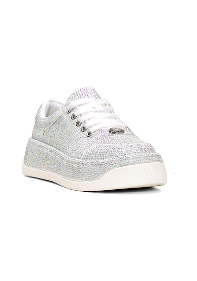 Guja 25y451-10 Kadın Taşlı Casual Ayakkabı Beyaz Beyaz
