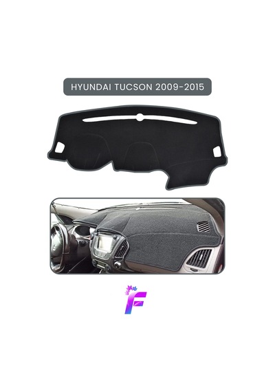 Hyundai Tucson 2009-2015 Uyumlu Ön Göğüs Örtüsü Yansıma Önleyici Kolay Montaj Tc74