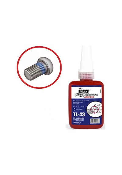 Ems Force Tl-4350 Orta Mukavemetli Civata Tutucu Sabitleyici 50 Ml