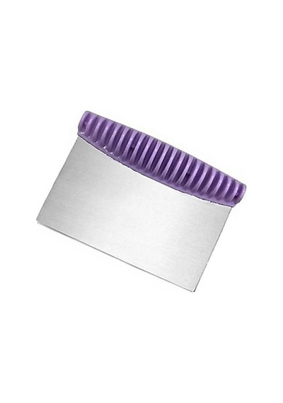 Metal Spatula Hamur Kesici Doğrayıcı Kazıyıcı, Sebze Meyve Dilimleyici Paslanmaz Metal Çelik Metalik Diğer