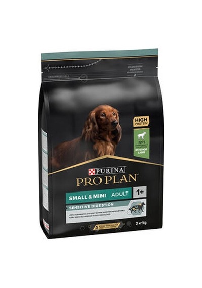 Small & Mini Adult Sensitive Digestion Kuzulu Küçük Irk Yetişkin Köpek Maması 3 Kg