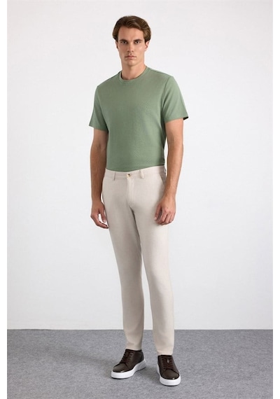 Süvari Bej Slim Casual Pantolon Spn2020500006-bj3