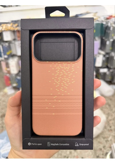 iPhone Uyumlu 17 Pro Max Knt Karbon Magsafe Kılıf No6