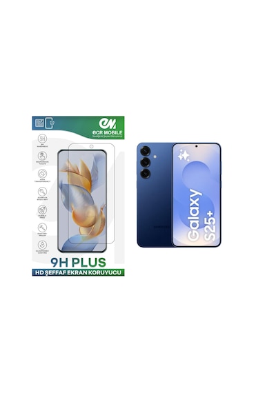 Samsung Galaxy S25 Plus Ekran Koruyucu 9h Esnek Nano Cam Tam Uyumlu Şeffaf