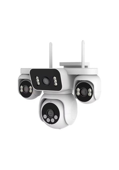 4 Lens 1 Ptz Wifi Camera New Io-wf107