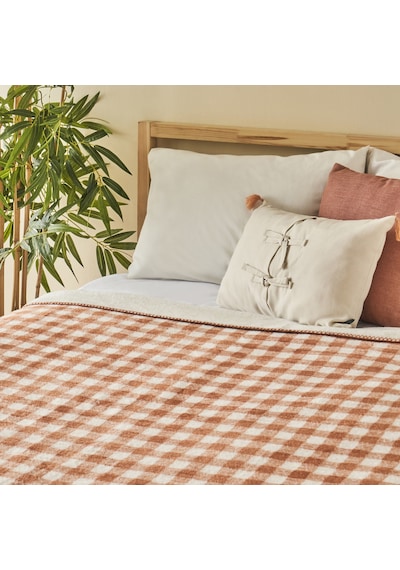 Bella Maison Pavia Çift Kişilik Pamuklu Battaniye 180 x 220 CM Çok Renkli
