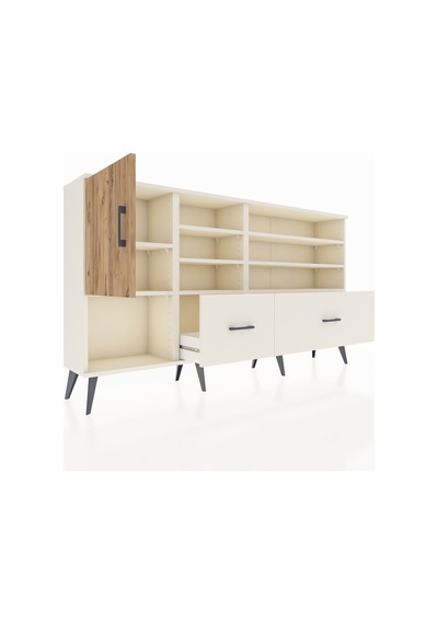 Arges Konsol 8 Raflı 2 Çekmeceli Tek Kapaklı 176x30x99 Aytaşı-çam/aytaşı Atlas Çam/aytası - Aytası Arges Konsol 8 Raflı 2 Çekmeceli Tek Kapaklı 176x30x99 Aytaşı-çam/aytaşı Atlas Çam/aytası - Aytası