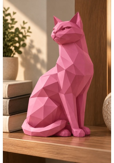 Asil Kedi Figürlü Dekoratif Biblo 67467974