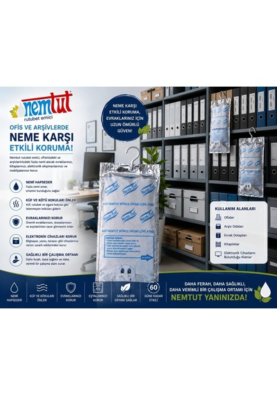 Tr Nem Alıcı Rutubet Giderici Koku Giderici Küf Ve Korozyon Önleyici 2 Kg 2 Kutu 4 Paket Diğer