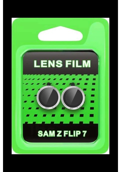 Galaxy Z Flip 7 Raze Metal Kamera Lens - Gümüş Diğer