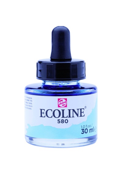 Talens Ecoline Sıvı Suluboya 30ml - Pastel Blue 580