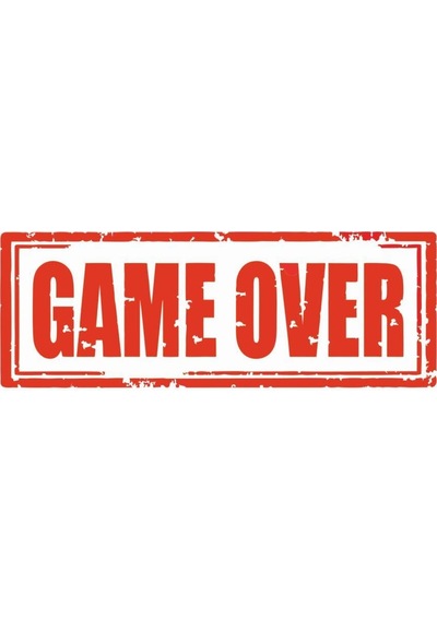 Game Over Sticker