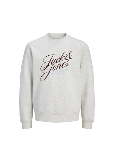 Jack & Jones Jorinwood Erkek Sweatshirt Beyaz