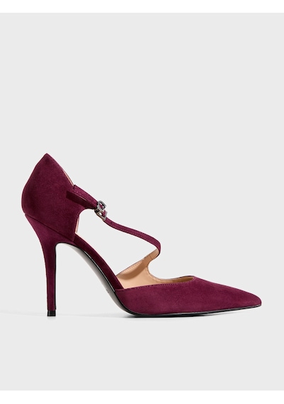 Guess Napiper Kadın Topuklu Ayakkabı Fltnapsue08 Bordo