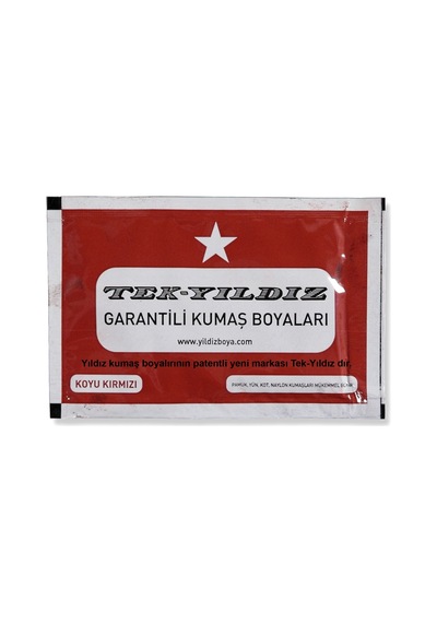 09 - Kumaş Boyası Koyu Kırmızı 11 Gr 10