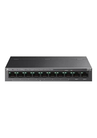 Tp-link Ls1210p 8 Port 10/100 Mbps Switch