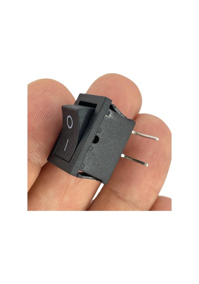 Ic-120d Mini Işıksız Anahtar İğne Bacak 90 Derece On-off 2p