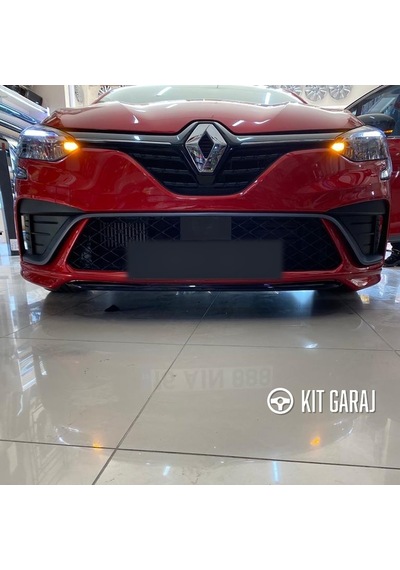 Kit Garaj Renault Clio 5 Abt Ön Ek Plastik Boyasız