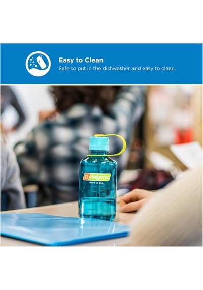 Sustain Tritan Bpa İçermeyen Su Şişesi,%50 Plastik Atıktan Elde Edilmiş Malzemeden Üretilmiştir, 16 Oz, Dar Ağız, Mocha