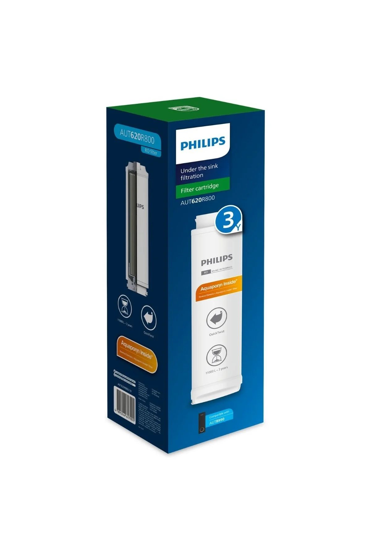 Aut8990 Pjilips Sistemi İçin Ters Ozmoz Ro Membran Filtre Aut620r800/10 -