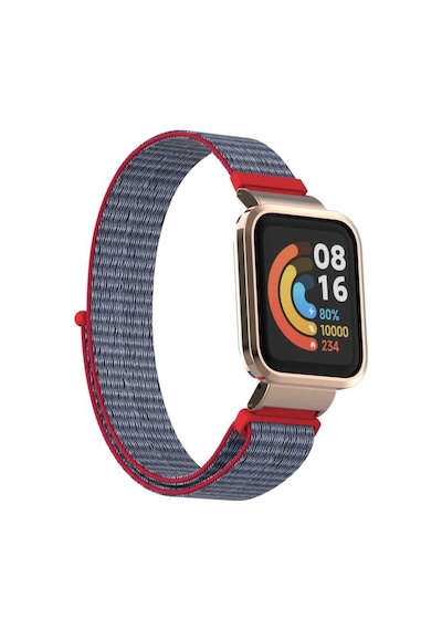 Xiaomi Redmi Watch (Mi Watch Lite) Metal Kasa Hasır Örgü Kordon