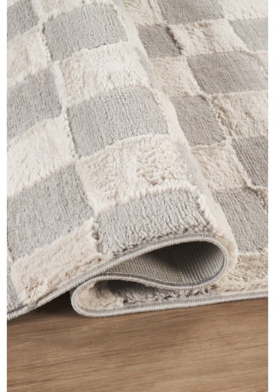 Kaşmir Halı 7/24 Plushy Todra Gri 200x290 Cm