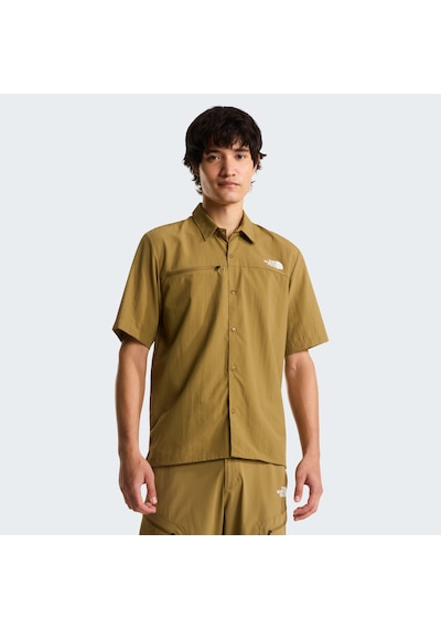 The North Face Packable Ss Erkek Gömlek C-the0a8ftq2el2el Yeşil