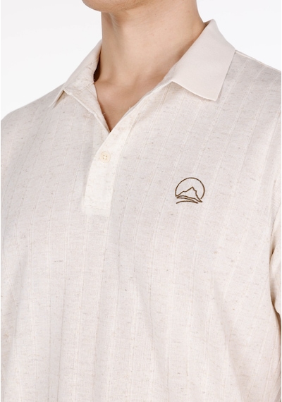 Colin's Colins Regular Fit Polo Yaka Düz Erkek Bej Kısa Kol Tişört Cl1074812 Q1.v1 Beı Bej