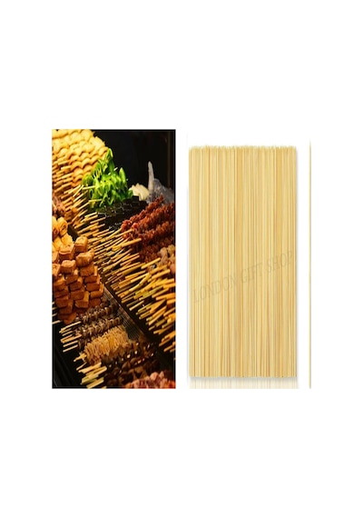 Bambu Çöp Şiş 25 Cm 100  Adet