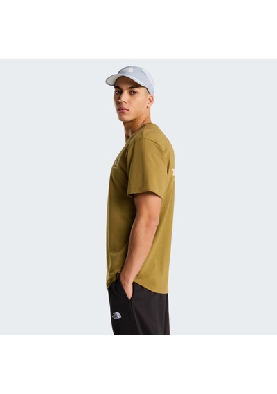 The North Face M Campıng Relaxed Short Sleeve Tee-graph Erkek Tişört Nf0a8gqm2el1 Sarı