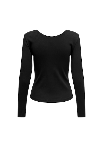 Only 15357763 Uzun Kol Kadin Body - Siyah Siyah