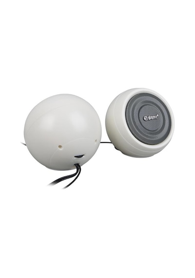 Magicvoice Mv-24845 1+1 Usb Aux Oval Multımedia Ses Sistemi Speaker - Hoparlör 2x3watt
