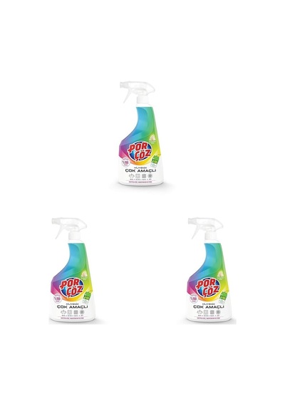 Porçöz Çok Amaçlı Sprey 750 Ml 3 Paketi Diğer