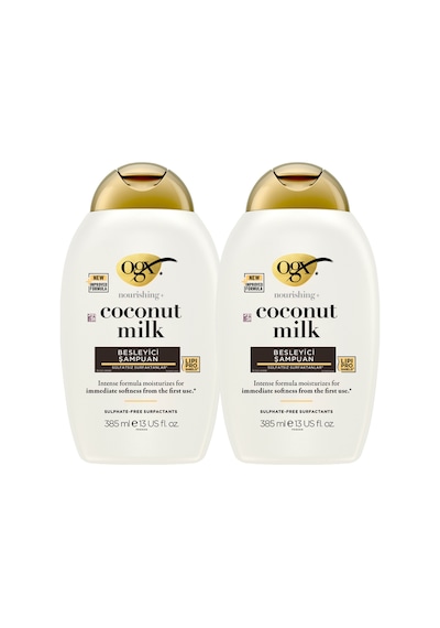 OGX Keratin Oil Kırılma Karşıtı Sülfatsız Şampuan 385 ml + Saç Bakım Kremi 385 ml